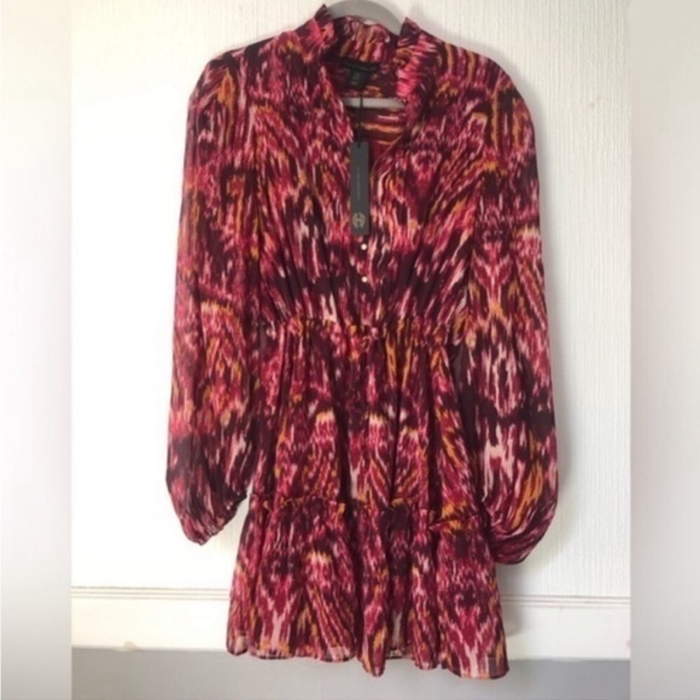 NWT House of Harlow 1960 Dress Printed Mini
